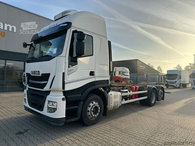 Camion porte-caisses amovibles IVECO AS260S42 Y/FP | ADR | INTARDER | NIGHT AIRCO | A
