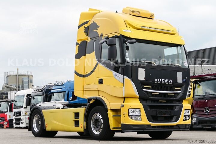 Standard dragbil IVECO Stralis 570 XP Retarder 2-Tanks Standklima Euro6