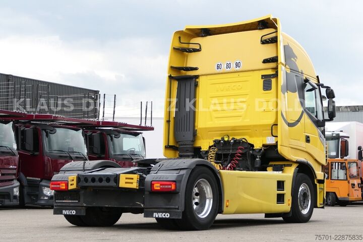 Standard dragbil IVECO Stralis 570 XP Retarder 2-Tanks Standklima Euro6