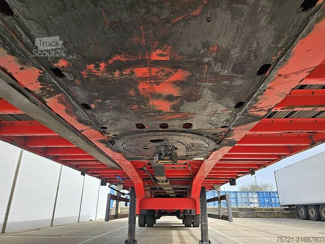 Sliding tarpaulins SYSTEM TRAILERS KELBERG PRSH20 TRI 2 AXLE STEERING LIFT