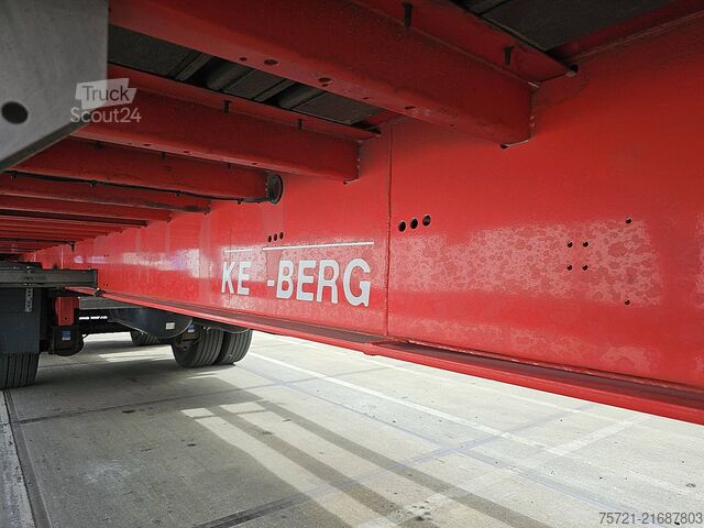Sliding tarpaulins SYSTEM TRAILERS KELBERG PRSH20 TRI 2 AXLE STEERING LIFT