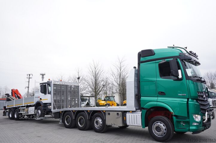 Camion macara Mercedes-Benz Actros 3663 8x4/NEW galvanized tow truck