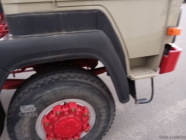 Üç taraflı damperli kamyon MAGIRUS DEUTZ 320D19 FA 4x4 Blatt Schalter 3-Seiten Kipper