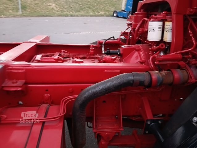 Üç taraflı damperli kamyon MAGIRUS DEUTZ 320D19 FA 4x4 Blatt Schalter 3-Seiten Kipper