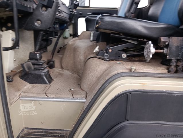 Üç taraflı damperli kamyon MAGIRUS DEUTZ 320D19 FA 4x4 Blatt Schalter 3-Seiten Kipper