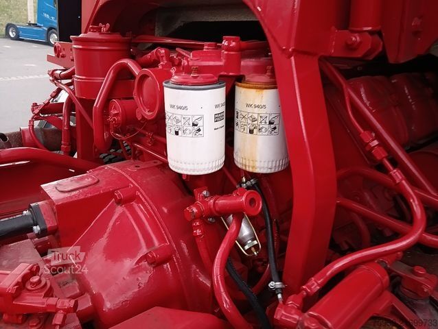 Üç taraflı damperli kamyon MAGIRUS DEUTZ 320D19 FA 4x4 Blatt Schalter 3-Seiten Kipper