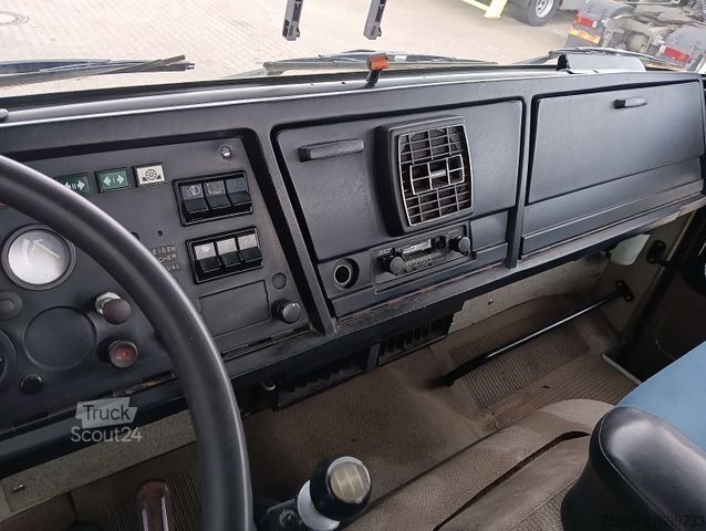 Üç taraflı damperli kamyon MAGIRUS DEUTZ 320D19 FA 4x4 Blatt Schalter 3-Seiten Kipper