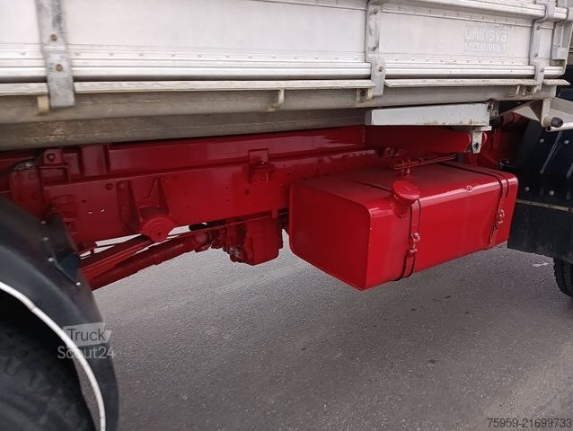 Üç taraflı damperli kamyon MAGIRUS DEUTZ 320D19 FA 4x4 Blatt Schalter 3-Seiten Kipper