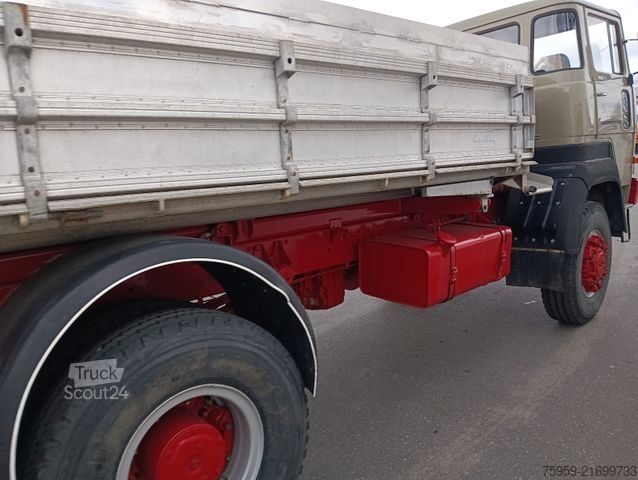 Üç taraflı damperli kamyon MAGIRUS DEUTZ 320D19 FA 4x4 Blatt Schalter 3-Seiten Kipper