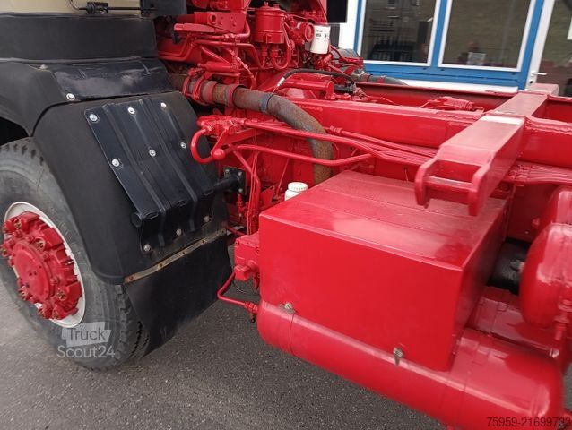 Üç taraflı damperli kamyon MAGIRUS DEUTZ 320D19 FA 4x4 Blatt Schalter 3-Seiten Kipper