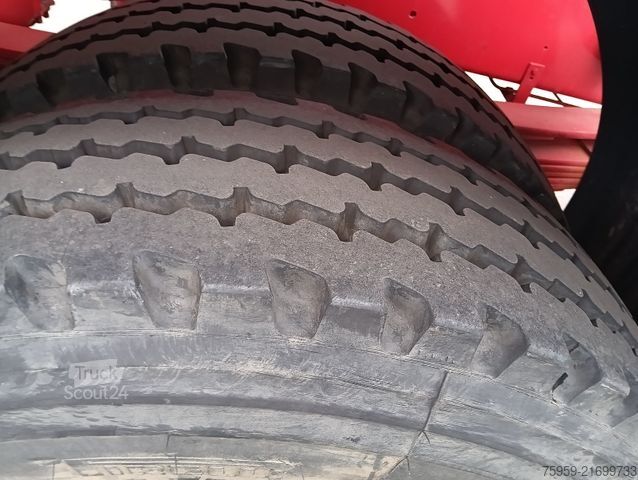 Üç taraflı damperli kamyon MAGIRUS DEUTZ 320D19 FA 4x4 Blatt Schalter 3-Seiten Kipper