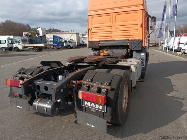 Standart çekici ünitesi MAN 19:463 FLT/BL HOCHDACH INTARDER RESTAURATIONOBJE