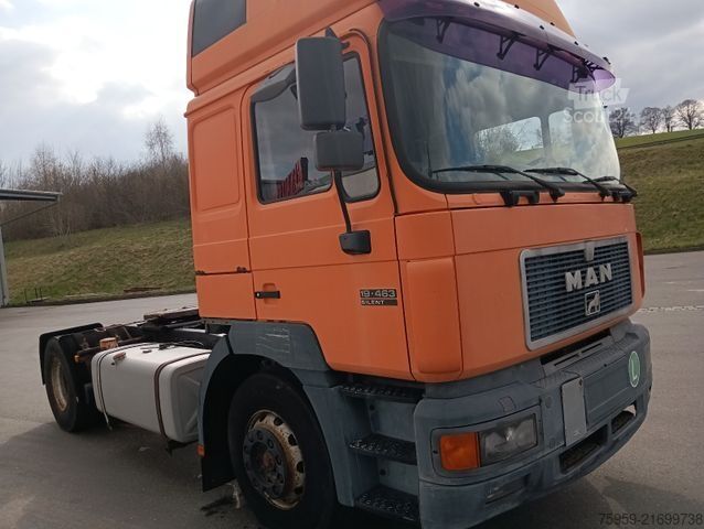 Standart çekici ünitesi MAN 19:463 FLT/BL HOCHDACH INTARDER RESTAURATIONOBJE