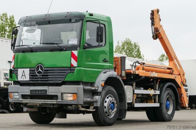 Damperli kamyon MERCEDES-BENZ 1828 Absetzkipper Meiller Blattgefedert