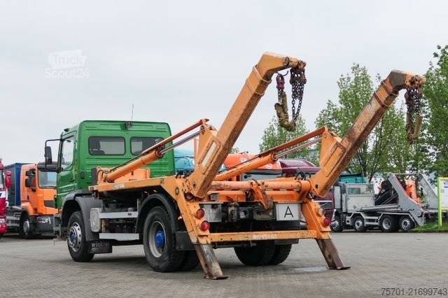 Damperli kamyon MERCEDES-BENZ 1828 Absetzkipper Meiller Blattgefedert