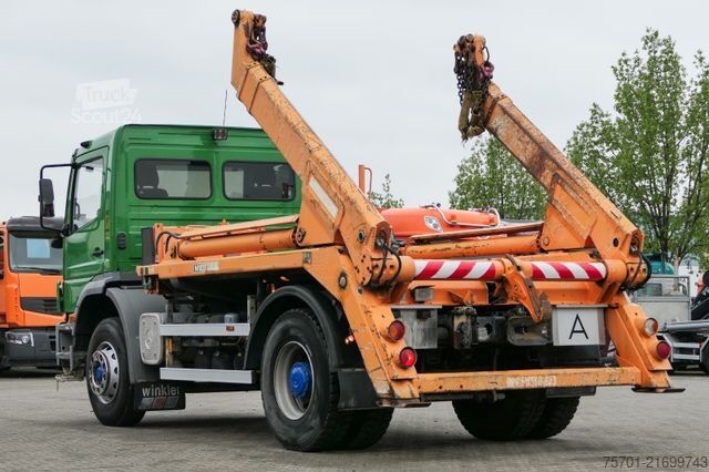 Damperli kamyon MERCEDES-BENZ 1828 Absetzkipper Meiller Blattgefedert