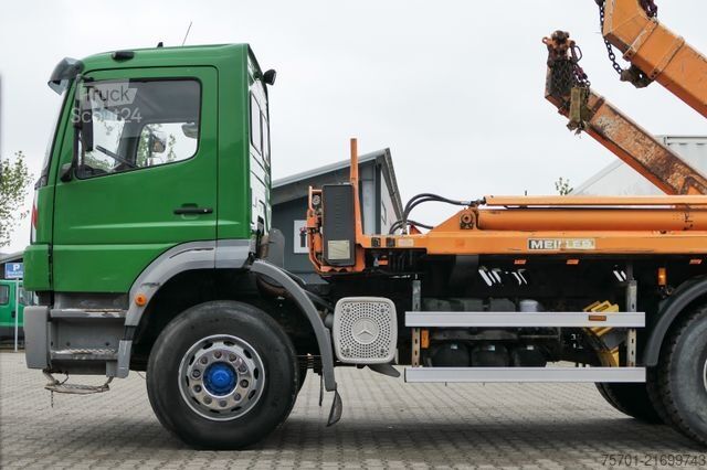 Damperli kamyon MERCEDES-BENZ 1828 Absetzkipper Meiller Blattgefedert