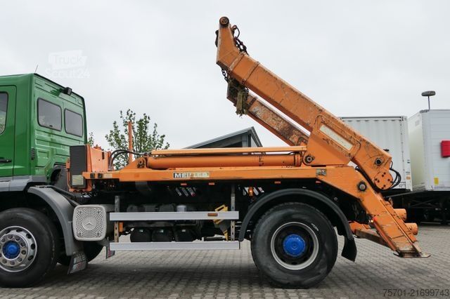 Damperli kamyon MERCEDES-BENZ 1828 Absetzkipper Meiller Blattgefedert