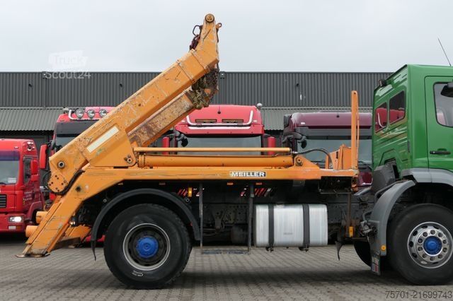 Damperli kamyon MERCEDES-BENZ 1828 Absetzkipper Meiller Blattgefedert