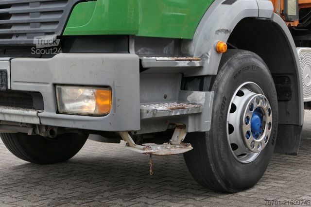 Damperli kamyon MERCEDES-BENZ 1828 Absetzkipper Meiller Blattgefedert