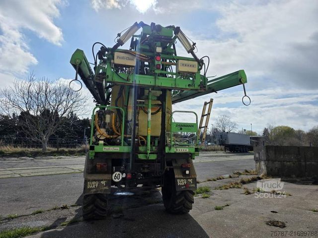Kamyon şasisi UNIMOG U5000 4x4 Chassis, Standklima, 4374/45