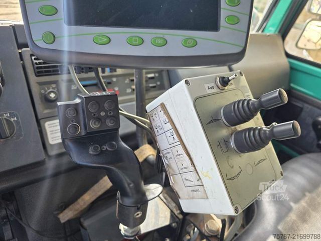 Kamyon şasisi UNIMOG U5000 4x4 Chassis, Standklima, 4374/45