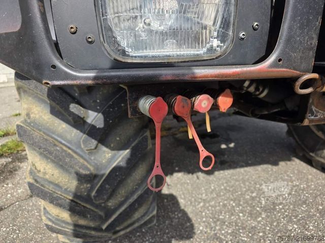 Kamyon şasisi UNIMOG U5000 4x4 Chassis, Standklima, 4374/45