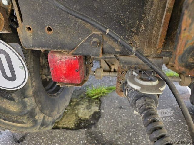 Kamyon şasisi UNIMOG U5000 4x4 Chassis, Standklima, 4374/45