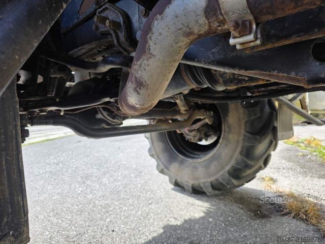 Kamyon şasisi UNIMOG U5000 4x4 Chassis, Standklima, 4374/45