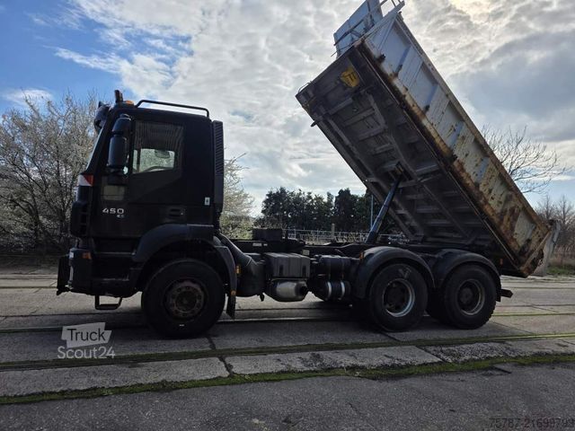 Üç taraflı damperli kamyon IVECO AD260T45 6x4 3-Seitenkipper + Winterdienstvorr.