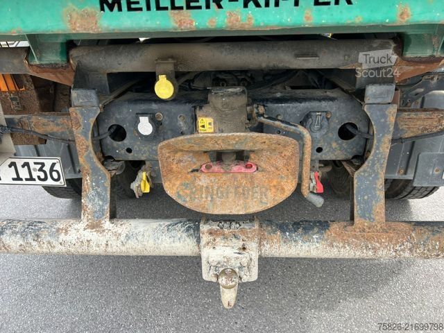 Üç yönlü damperli kamyonet MAN TGL 8.220 MEILLER*Kipphydraulik*No Adblue*