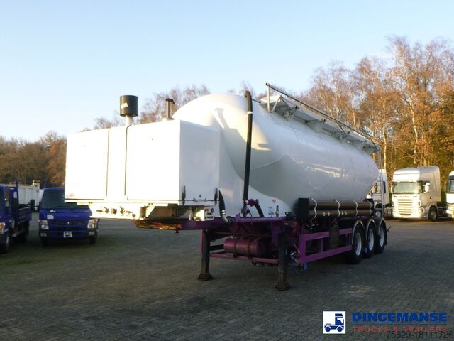 Silo Spitzer Powder tank alu 37 m3 + engine/compressor