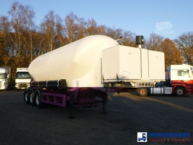 Silo Spitzer Powder tank alu 37 m3 + engine/compressor