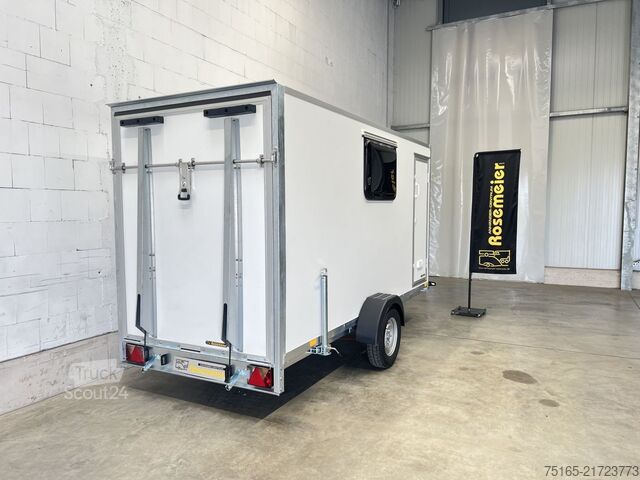 Skåpsläp Blyss F1336HD Rampe Tür 2 Fenster Kofferanhänger