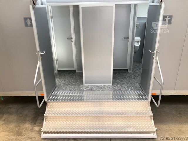 Priklopno stranišče Rosemeier VE 4 Damen, 1 Herren, 4 Urinale Toilettenanhänger