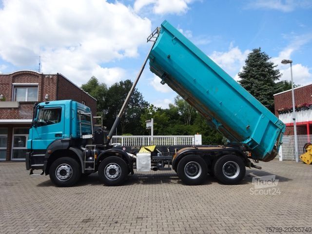 Camion benne MERCEDES-BENZ 3240 Axor MKI SR 5.5 Muldenkipper 8x4