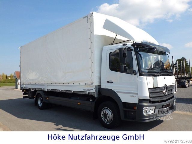 Düz kasa kamyon MERCEDES-BENZ 1224 L Atego4 Pritsche 7,2m/LBW/Safety/AHK/92tkm