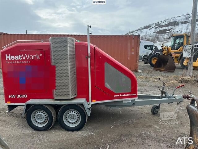 Heatwork HW 3600 με 10 στρώματα, ανεμιστήρα θέρμανσης, αντλία κυκλοφορίας Heatwork HW 3600 w/ 10 mats, heating fan, circulation pump