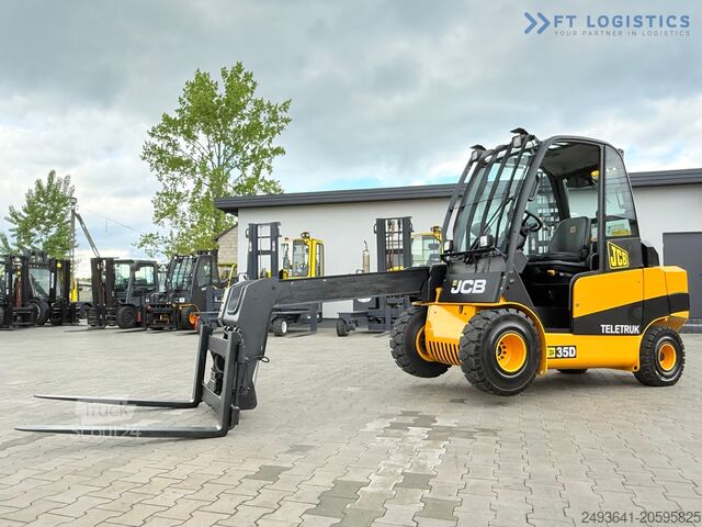 Teleskopløfter JCB TLT35D / DIESEL / CAB / NEW TYRES / 4450