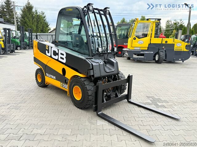 Telehandler JCB TLT35D / DIESEL / CAB / NEW TYRES / 4450