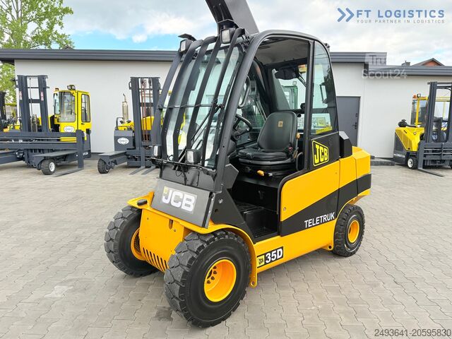 Teleskooppikäsittelijä JCB TLT35D / DIESEL / CAB / NEW TYRES / 4450