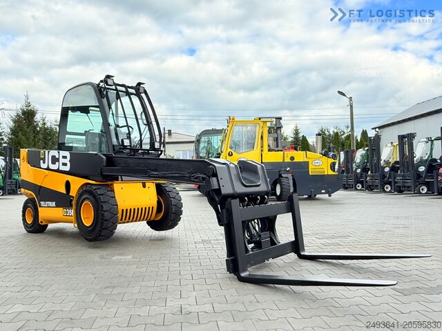 Manipulator telescopic JCB TLT35D / DIESEL / CAB / NEW TYRES / 4450