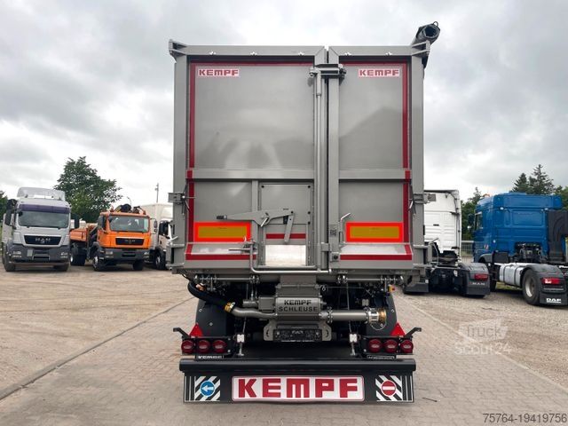 Semiremorcă basculantă KEMPF 54 m³ Kempf Kipper/Futter/Getreide/Schleuse/Silo