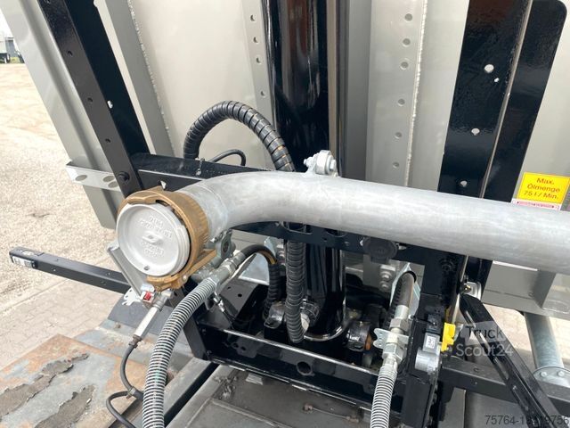 Semiremorcă basculantă KEMPF 54 m³ Kempf Kipper/Futter/Getreide/Schleuse/Silo