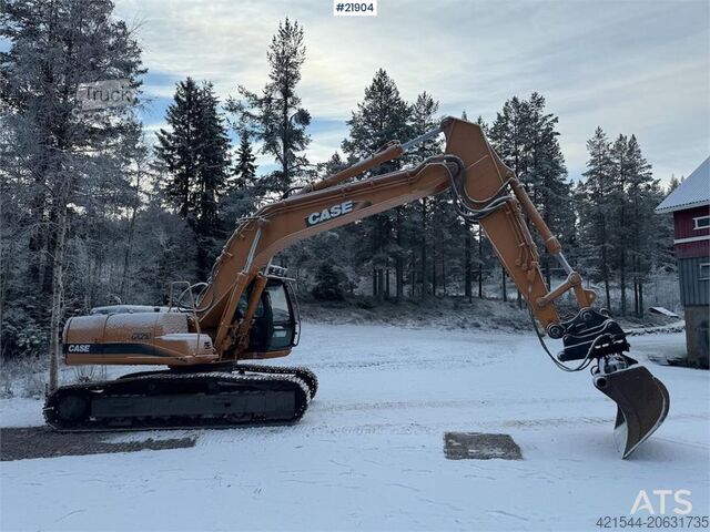 Grävmaskin med larvband CASE CX210 Tracked Excavator w/ Tilt and Grading Bucket