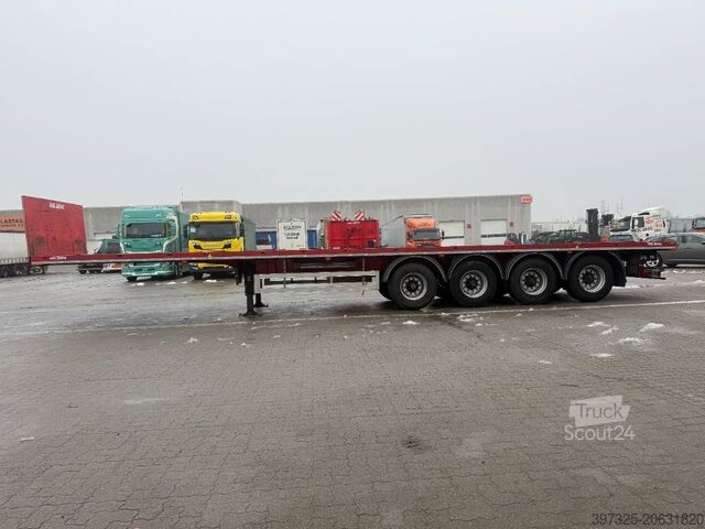 Remorque à plate-forme Kel-Berg Flatbed / Flachbettauflieger / Ladtrailer