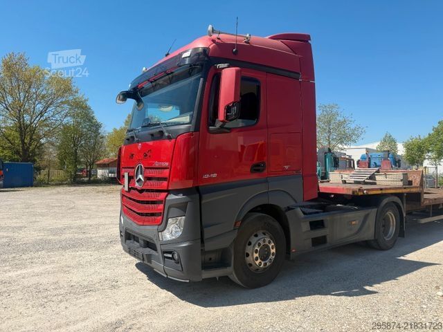 Standard tractor unit MERCEDES-BENZ 1848 Actros SZM Retarder Kipphydraulik Tieflader