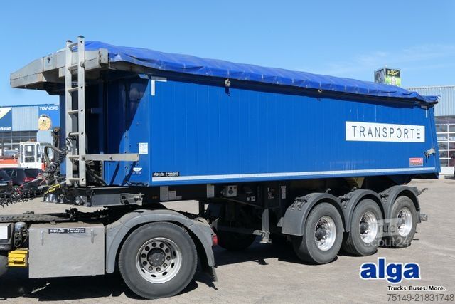 Damperli yarı römork LANGENDORF SKA 24/30, Alu, 25, Edscha, Luft-Lift, BPW