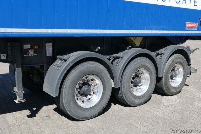 Damperli yarı römork LANGENDORF SKA 24/30, Alu, 25, Edscha, Luft-Lift, BPW