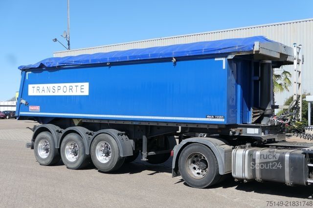 Damperli yarı römork LANGENDORF SKA 24/30, Alu, 25, Edscha, Luft-Lift, BPW